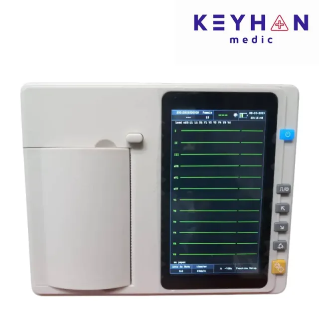 دستگاه نوار قلب 6 کانال آپ مد ( up med )مدل TEC650