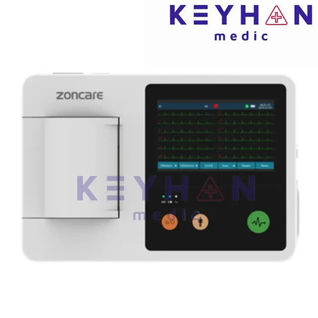 دستگاه نوار قلب زونکر سه کانال مدل Zonecare E10